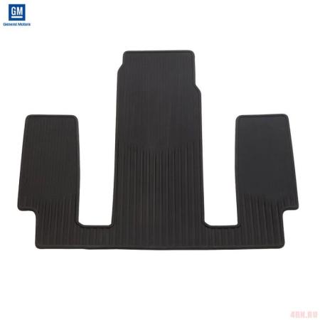 Коврик салона оригинальный для Cadillac ХТ6 (2020-2025) 3-й ряд, серый (2-й ряд капитан) № 84605143