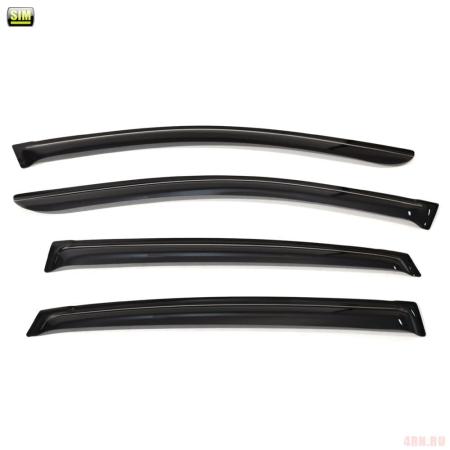 Дефлекторы боковых окон для Subaru XV (2017-2023) № SSUXV1732