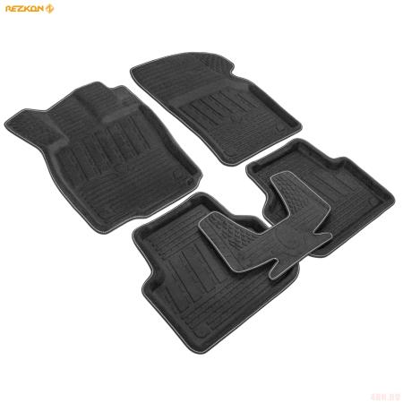 Коврики салона 3D текстильные для Volkswagen Golf 7 (2013-2019) № 4035005200