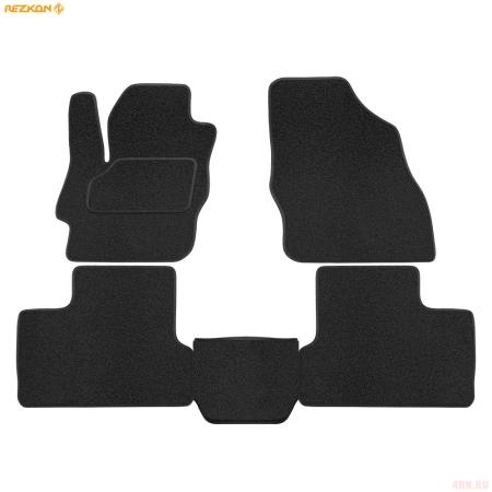 Коврики салона Rezkon текстильные для Mazda 3 (2009-2013) № 2523010100