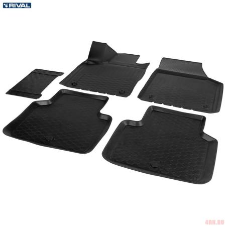 Коврики салона Rival для Volkswagen Teramont (2017-2025) № 15810001