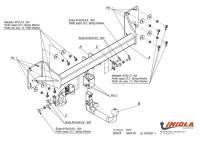 Фаркоп Imiola быстросъемный для BMW X6 (E71) (2008-2014) № B.A18