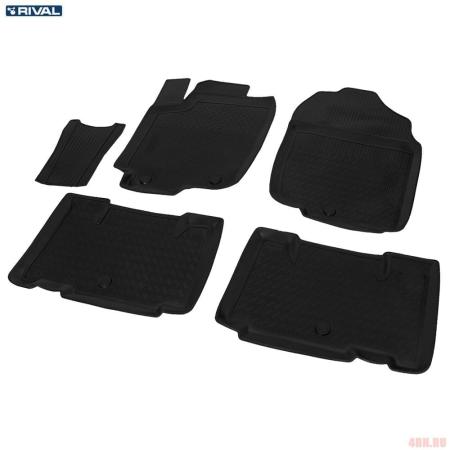 Коврики салона Rival для Toyota RAV4 CA40 (2013-2018) № 15706001