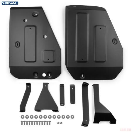 Защита топливного бака для Geely Atlas (2023-2025) передний № 111.1939.1