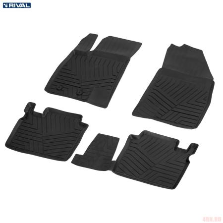 Коврики салона литьевые для Chery Arizzo 8 (2022-2025) № 60911001