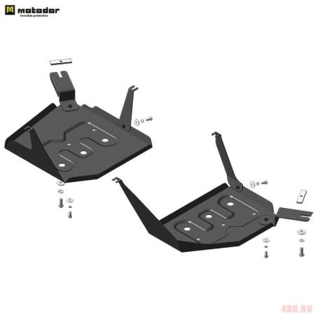 Защита абсорбера и топливного бака для Kia Seltos (2020-2025) № 71002