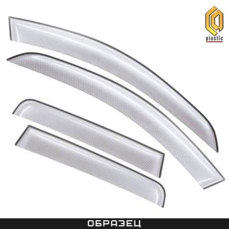Дефлекторы окон шелкография серебро для Lada (ВАЗ) Largus (2012-2025) № 2010030707495