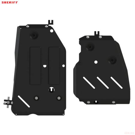 Защита топливного бака для Geely Monjaro (2023-2025) № 28.5411