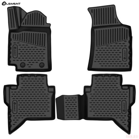 Коврики салона 3D для Sollers ST6 (2023-2025) № ELEMENT3DA70989210k