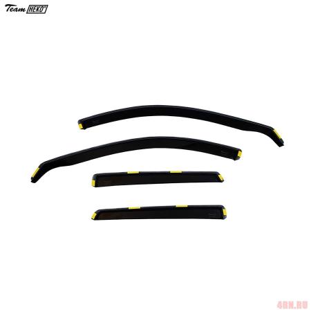 Дефлекторы боковых окон Heko для Mazda CX-5 (2017-2025) № 23170
