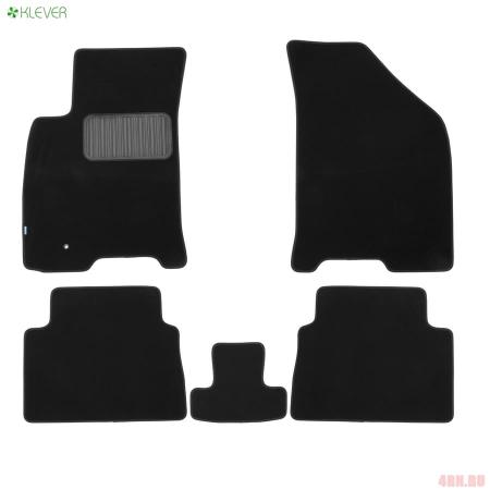 Коврики салона Klever текстильные Premium для Chevrolet Lacetti (2004-2013) 5 шт. № KLEVER03080922110kh