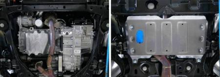 Защита двигателя и КПП для Ford Explorer (2015-2019) № 333.1848.1