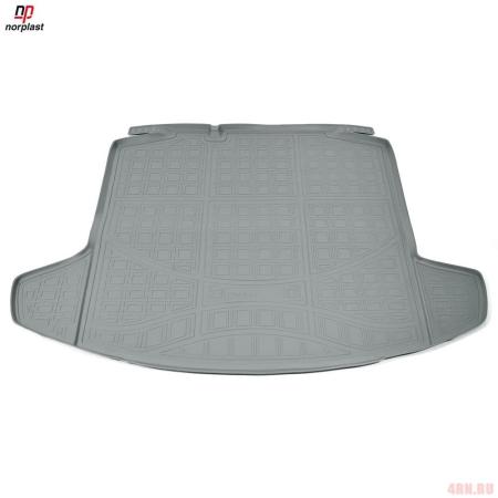 Коврик в багажник Norplast для Skoda Rapid (2020-2023) серый № NPA00-T81-650-G