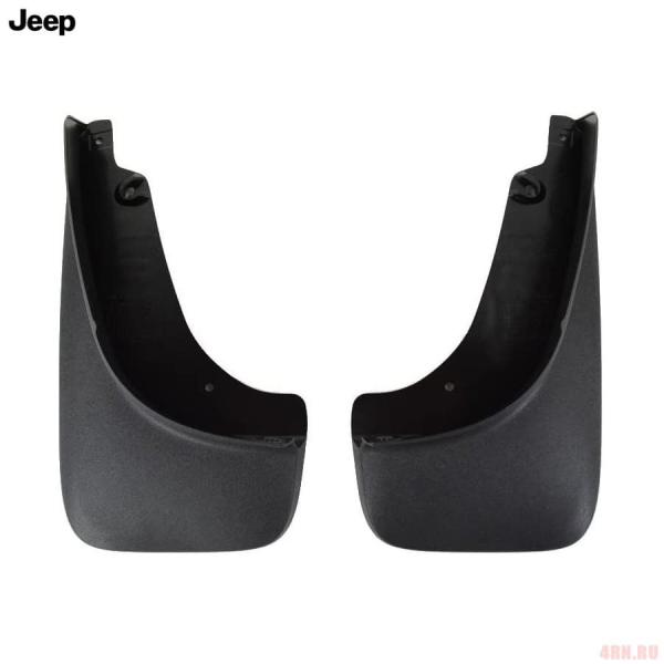 Брызговики передние оригинальные для Jeep Cherokee (2014-2023) (кроме TrailHawk) № 82213880AB