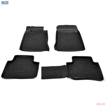 Коврики салона резиновые для Mercedes C-Class (W202) (1997-2001) № ADRPLR309