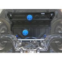 Защита картера и КПП для Skoda Octavia A7 (с Webasto) (2013-2017) увеличенная № 111.05114.1