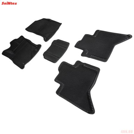 Коврики салона Eva 3D "ромб" для Toyota Hilux (2015-2025) № 95354