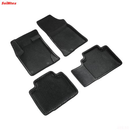 Коврики салона Eva 3D "ромб" для Geely Atlas Pro (2021-2025) № 317346