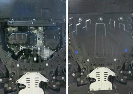 Защита двигателя и КПП увеличенная для Mazda 3 BM (2013-2018) № 111.3817.1