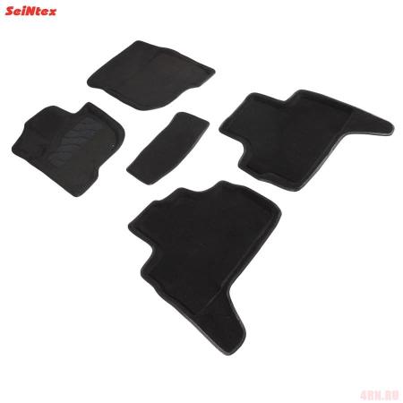 Коврики салона 3D текстильные для Mitsubishi Pajero Sport (2016-2025) № 89284