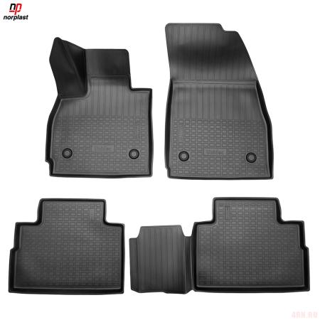 Коврики салона для Chery Tiggo 8L (2024-2025) (7 мест) (1,2 ряд) № NPA11-C11-775-1