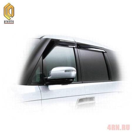 Дефлекторы окон CA Plastic Classic полупрозрачные для Honda Elysion (2006-2008) № 2010030306940