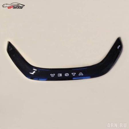 Дефлектор капота VIP-Tuning для Lada (ВАЗ) Vesta (2015-2025) № VZ06VT