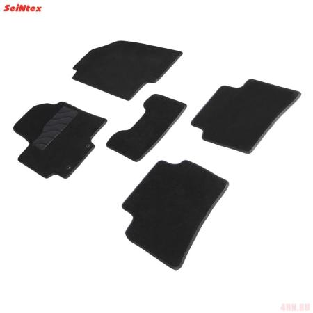 Коврики салона Lux текстильные для Hyundai Solaris (2017-2022) № 89149