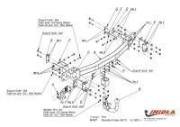 Фаркоп Imiola быстросъемный для Mercedes E-Class (W211) седан (2002-2009) № M.A27