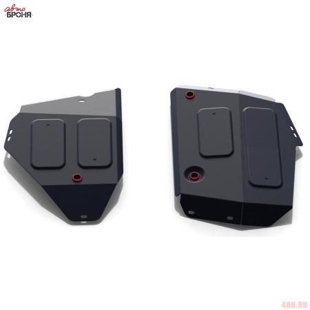 Защита топливного бака для Jeep Compass 4WD (2018-2025) № 111.02742.1