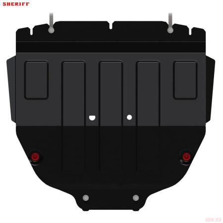 Защита картера и КПП для Renault Megane 4 (2016-2025) № 18.3397