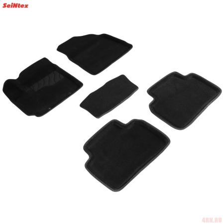 Коврики салона 3D текстильные для Hyundai Creta (2021-2025) № 96463