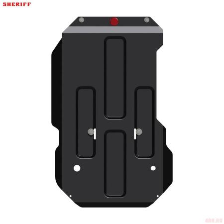 Защита КПП для Volkswagen Touareg (2014-2018) № 26.3613