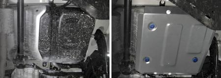 Защита топливного бака для Kia Seltos CVT 4WD (2020-2025) № 333.2848.1