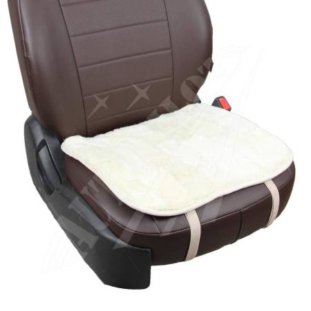 Накидка (квадрат) из натурального меха, короткий ворс Россия, из кусков класс В, 1 шт № KCRUS025B