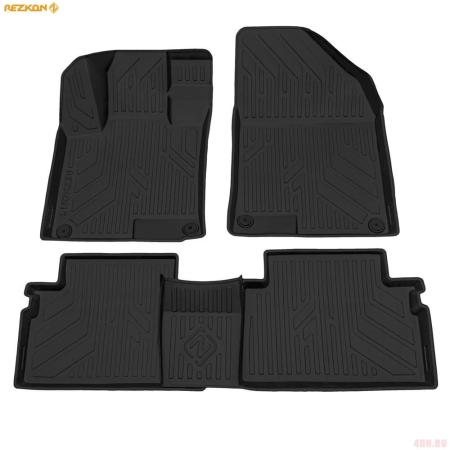 Коврики салона для Geely Coolray (2020-2025) № 517025100