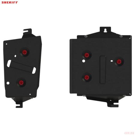 Защита топливного бака для Haval Jolion (2021-2025) № 5014