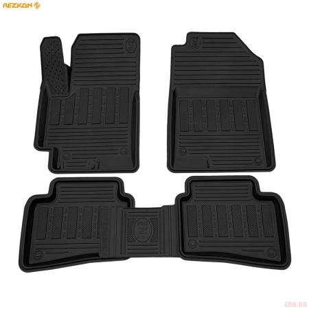 Коврики салона Rezkon резиновые для Kia Rio (2017-2023) № 1021020300