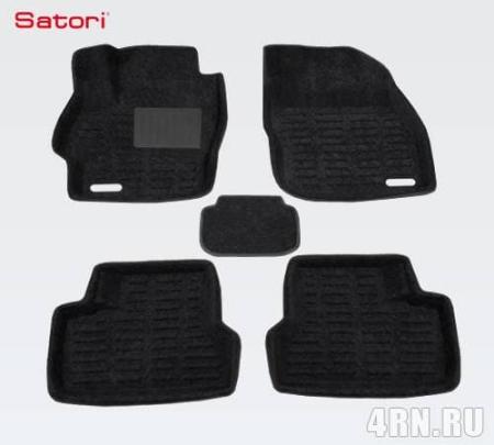 Коврики салона Satori Liner 3D Basic текстильные для Mazda 3 (2010-2013) № SI 02-00166