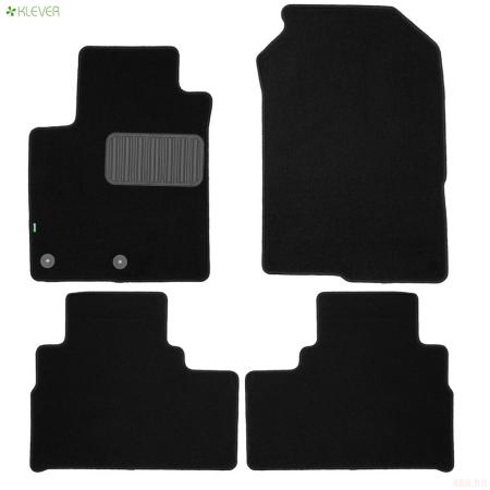 Коврики салона текстильные Standard для Jetour X70 Plus (2023-2025) 5 мест, 4 шт. № KLEVER0212700401210kh