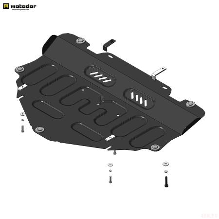 Защита двигателя и КПП для Mazda 6 (2013-2023) № 71103