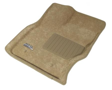 Коврики салона Sotra Liner 3D Lux бежевые для Land Rover Range Rover Sport (2013-2022) № ST 74-00565