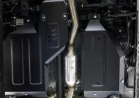 Защита топливного бака и редуктора для Mitsubishi Outlander 4WD (2012-2022) № 111.04054.1