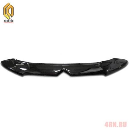 Дефлектор капота CA Plastic Classic черный для Citroen C-Elysee (2013-2022) № 2010010108212