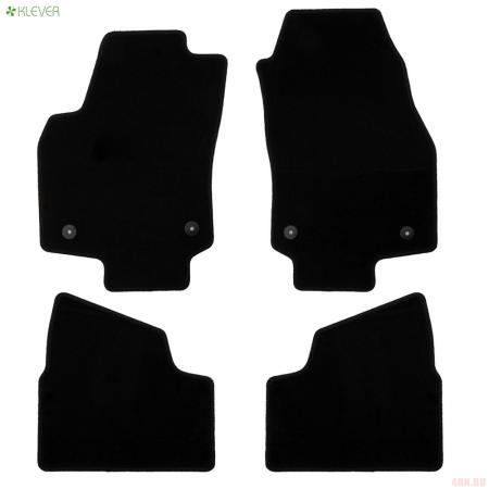 Коврики салона Klever текстильные Econom для Opel Astra H седан (2007-2011) № KLEVER01372101200k