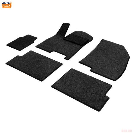 Текстильные коврики салона Business для Chery Tiggo 4 (2018-2025) цвет графит № 5090301