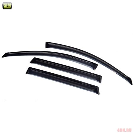 Дефлекторы боковых окон для Great Wall Hover Н6 (2011-2025) № SGWHOV1132