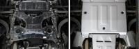 Защита двигателя для Audi A8 (2017-2025) 2-я часть, 3 части № 333.0346.1