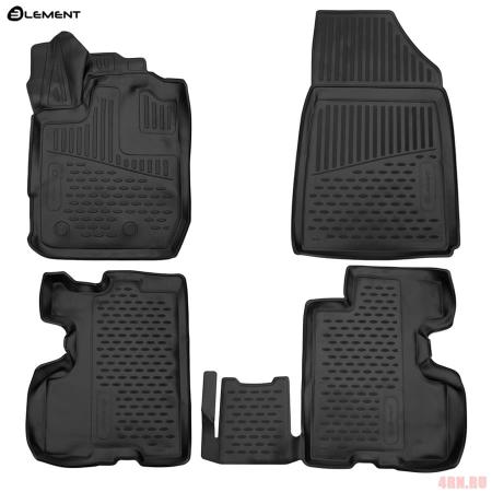 Коврики в салон 3D Element для Renault Arkana (2019-2025) № ELEMENT3D02303210k