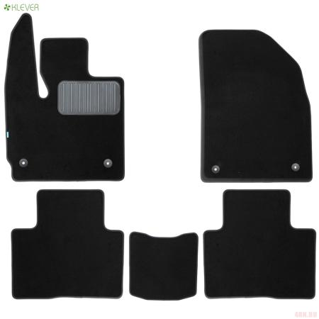 Коврики салона текстильные Premium для EXEED TXL M32FL (2021-2025) 5 шт. № KLEVER0510600322110kh